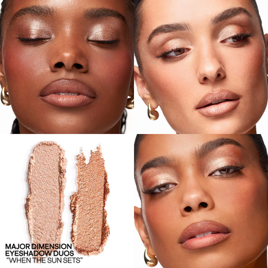 Дует тіней PATRICK TA Major Dimension Eye Illusion Eyeshadow Duo - When the Sun Sets
