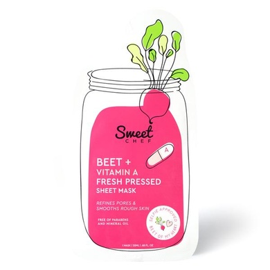 Маска для обличчя Sweet Chef Beet + Vitamin A Fresh Pressed Sheet Mask