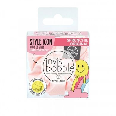 Резинка-браслет для волос invisibobble SPRUNCHIE Retro Dreamin Paint No Mountain High (персиковый)