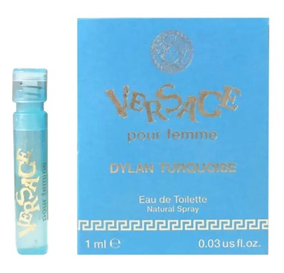 Пробник туалетной воды Versace Pour Femme Dylan Turquoise, 1ml