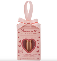 Святкова версія в подарунковій коробці помади Charlotte Tilbury Pillow Talk Original Matte Bauble (мініатюра 1.5g)