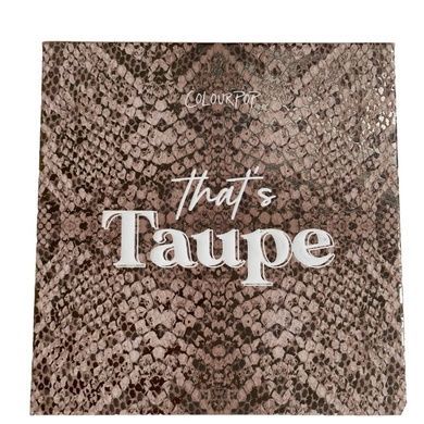 Палітра тіней Colourpop That's Taupe