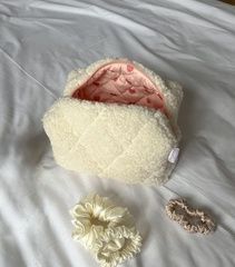 Косметичка Mirabell Teddy молочна (розмір С)