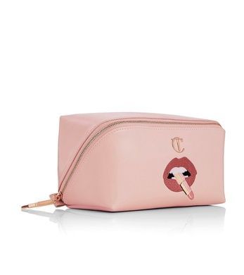Косметичка у фірмовому рожевому дизайні Charlotte Tilbury Pillow Talk Makeup Bag