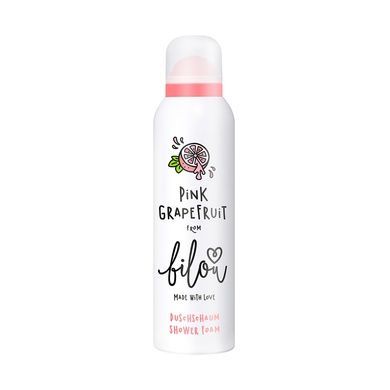 Пенка для душа Bilou Pink Grapefruit (Розовый грейпфрут), 200ml